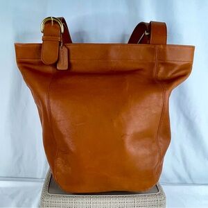 Vintage Coach Cappuccino Leather SoHo Bag